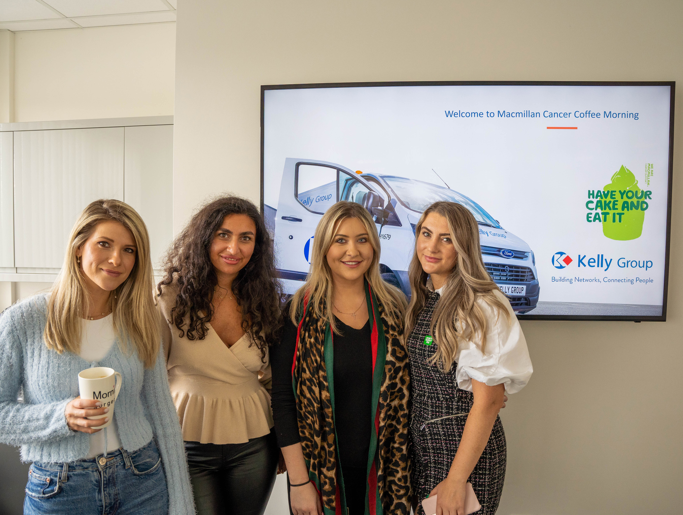 Kelly Group Brimsdown Hosts Macmillan  Coffee Morning